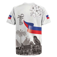 Haiti Citadelle Laferriere Rugby Jersey Hispaniolan Trogon and Plumeria - Wonder Print Shop