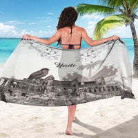 Haiti Citadelle Laferriere Sarong Hispaniolan Trogon and Plumeria - Wonder Print Shop
