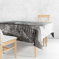 Haiti Citadelle Laferriere Tablecloth Hispaniolan Trogon and Plumeria - Wonder Print Shop