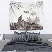 Haiti Citadelle Laferriere Tapestry Hispaniolan Trogon and Plumeria - Wonder Print Shop