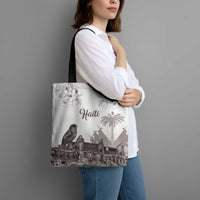 Haiti Citadelle Laferriere Tote Bag Hispaniolan Trogon and Plumeria - Wonder Print Shop