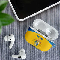Sweden Ice Hockey AirPods Case Swedish Coat of Arms Design