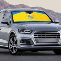 Sweden Ice Hockey Auto Sun Shade Swedish Coat of Arms Design