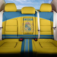 Sweden Ice Hockey Back Car Seat Cover Swedish Coat of Arms Design