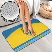 Sweden Ice Hockey Bathroom Set Swedish Coat of Arms Design