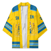 Sweden Ice Hockey Custom Kimono Swedish Coat of Arms Design