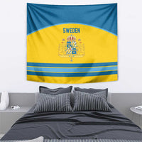 Sweden Ice Hockey Tapestry Swedish Coat of Arms Design