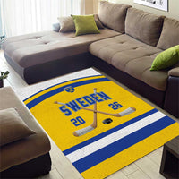 Sweden Ice Hockey Area Rug Go Tre Kronor Champions