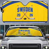 Sweden Ice Hockey Auto Sun Shade Go Tre Kronor Champions