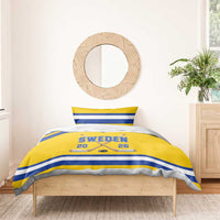 Sweden Ice Hockey Bedding Set Go Tre Kronor Champions