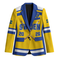 Sweden Ice Hockey Custom Blazer Go Tre Kronor Champions