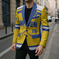 Sweden Ice Hockey Custom Blazer Go Tre Kronor Champions
