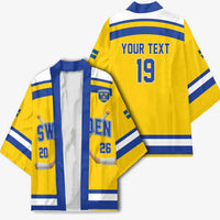 Sweden Ice Hockey Custom Kimono Go Tre Kronor Champions