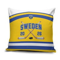 Sweden Ice Hockey Pillow Cover Go Tre Kronor Champions