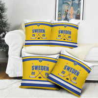 Sweden Ice Hockey Pillow Cover Go Tre Kronor Champions