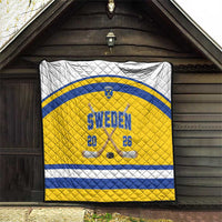 Sweden Ice Hockey Quilt Go Tre Kronor Champions