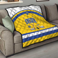 Sweden Ice Hockey Quilt Go Tre Kronor Champions