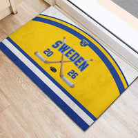 Sweden Ice Hockey Rubber Doormat Go Tre Kronor Champions