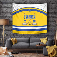 Sweden Ice Hockey Tapestry Go Tre Kronor Champions