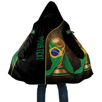 Personalized Brazil Football 2026 Cloak Trophy Flag Pride Art