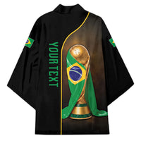 Personalized Brazil Football 2026 Kimono Trophy Flag Pride Art