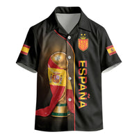 Personalized Spain Football 2026 Kid Hawaiian Shirt Trophy Flag Pride Art