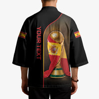 Personalized Spain Football 2026 Kimono Trophy Flag Pride Art