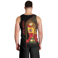 Personalized Spain Football 2026 Men Tank Top Trophy Flag Pride Art