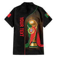 Personalized Portugal Football 2026 Hawaiian Shirt Trophy Flag Pride Art