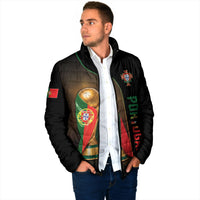 Personalized Portugal Football 2026 Padded Jacket Trophy Flag Pride Art
