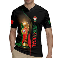 Personalized Portugal Football 2026 Rugby Jersey Trophy Flag Pride Art
