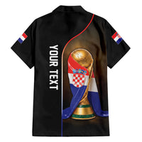 Personalized Croatia Football 2026 Hawaiian Shirt Trophy Flag Pride Art