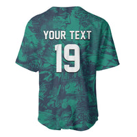 Custom Italy Football Baseball Jersey Gli Azzurri Renaissance Art Green Version