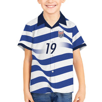 Custom World Football 2026 USA Hawaiian Shirt Stars Stripes Football Supporter