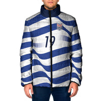 Custom World Football 2026 USA Padded Jacket Stars Stripes Football Supporter