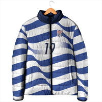Custom World Football 2026 USA Padded Jacket Stars Stripes Football Supporter