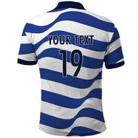 Custom World Football 2026 USA Polo Shirt Stars Stripes Football Supporter