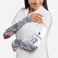Custom Norway Football Arm Sleeves Ro Ro Ro Viking Glory