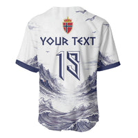 Custom Norway Football Baseball Jersey Ro Ro Ro Viking Glory