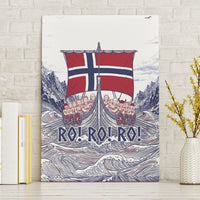 Norway Football Canvas Wall Art Ro Ro Ro Viking Glory