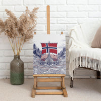 Norway Football Canvas Wall Art Ro Ro Ro Viking Glory