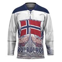 Custom Norway Football Hockey Jersey Ro Ro Ro Viking Glory