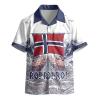 Custom Norway Football Kid Hawaiian Shirt Ro Ro Ro Viking Glory