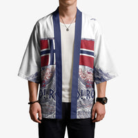 Custom Norway Football Kimono Ro Ro Ro Viking Glory