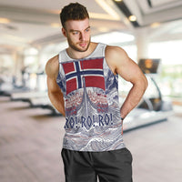 Custom Norway Football Men Tank Top Ro Ro Ro Viking Glory
