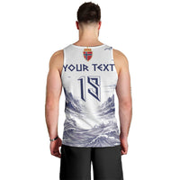 Custom Norway Football Men Tank Top Ro Ro Ro Viking Glory