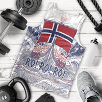 Custom Norway Football Men Tank Top Ro Ro Ro Viking Glory