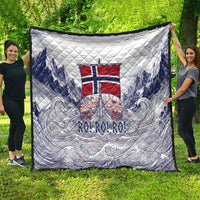Norway Football Quilt Ro Ro Ro Viking Glory