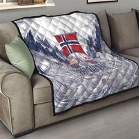 Norway Football Quilt Ro Ro Ro Viking Glory