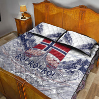 Norway Football Quilt Bed Set Ro Ro Ro Viking Glory